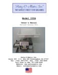 Patty-O-Matic 330A manual