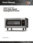 CPG Ventless High-Speed Impingement Oven Parts Manual CPG Ventless High-Speed Impingement Oven Parts Manual