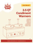 3.5QtCondimentSauceWarmers_Manual 3.5QtCondimentSauceWarmers_Manual