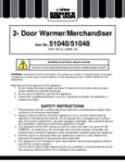 Benchmark USA Warmer/Merchandiser Manual Benchmark USA Warmer/Merchandiser Manual