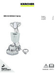 Karcher BDS Manual Karcher BDS Manual