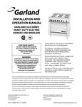Garland 36ER38 36 Electric Range with Griddle, 240V/3Ph [Extended Lead Time 14+ Days]