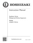 Hoshizaki Reach-In Refrigerator & Freezer Manual