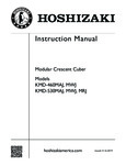 Hoshizaki KMD-530 Manual