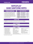 WipesPlus Disinfecting Wipes Tech Data WipesPlus Disinfecting Wipes Tech Data