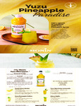 Monin Yuzu Pineapple Sell Sheet