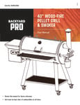 Backyard Pro PL2040 40 Wood-Fire Pellet Grill and Smoker