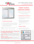 600 Series Energy Saver Glass Guide 600 Series Energy Saver Glass Guide
