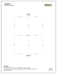 600DI110145S Cut-Out Template