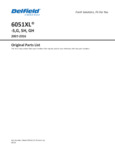 6051XL-07-16 parts list