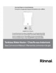 Rinnai Gas Conversion Manual Rinnai Gas Conversion Manual