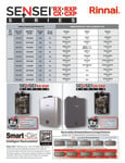 Rinnai SENSI Sell Sheet Rinnai SENSI Sell Sheet