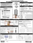 Rinnai I-Series Instructions