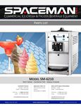 Spaceman USA 6210-C, Commercial Soft Serve Machine, (1) 8.45 Quart