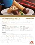 Cannoli Egg Roll Recipe Cannoli Egg Roll Recipe