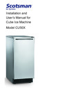 Scotsman CU50 Manual