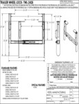 Vestil TWL-2435 Techsheet