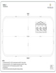 750UMB31018 Cut-Out Template