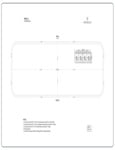 750UMB41018 Cut-Out Template