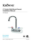 Krowne 10-410L Manual