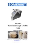 765SEP790_SEP 790 TORILLA PRESS Manual 2024 765SEP790_SEP 790 TORILLA PRESS Manual 2024