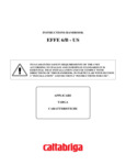 Cattabriga EFFE Manual Cattabriga EFFE Manual