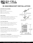 Ex-Cell Perforated Oudoor Receptacle Mounting Bracket Installation
