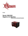 Novatek Novair 2000 Manuals Novatek Novair 2000 Manuals