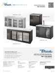 True Refrigeration TBR and TDR Manual