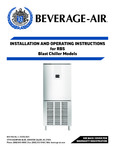 809-159A MANUAL_INSTALLATION AND OPERATION BEV AIR RBS BLAST CHILLER (1)