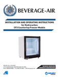 809-220A MANUAL_INSTALLATION AND OPERATION BEV AIR CF3 COUNTERTOP (1) 809-220A MANUAL_INSTALLATION AND OPERATION BEV AIR CF3 COUNTERTOP (1)