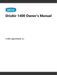 Dri-Eaz Drizair 1400 Manual Dri-Eaz Drizair 1400 Manual