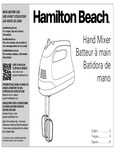 Hamilton Beach 6sp Handmixer Easy Clean Beaters 62636