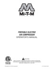 Mi-T-M Portable Air Compressor Manual
