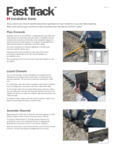 865 SERIES - FASTTRACK TRENCH DRAIN - INSTALLATION GUIDE 865 SERIES - FASTTRACK TRENCH DRAIN - INSTALLATION GUIDE