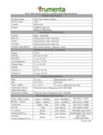 877PRO20265 Spec Sheet