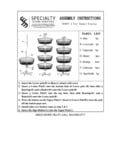 89120097 26 x 69 4-Tier Spinner Display with Round Wire Baskets Assembly Instructions 89120097 26 x 69 4-Tier Spinner Display with Round Wire Baskets Assembly Instructions