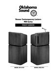 900 Series Lectern Manual 900 Series Lectern Manual