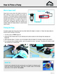 Mytee HP90 Stingray - How to Prime a Pump