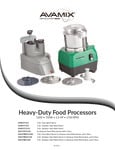 928D8SLCMAX_Revolution Max Food Processors 928BFP_Manual