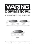 Waring WDB600 Electric Hot Plates, 2 Burners - WebstaurantStore