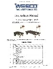 Wesco Industrial Products 272416 Battery-Powered Manual Wesco Industrial Products 272416 Battery-Powered Manual