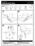 96BCHRPUBK_Petal Accent Chair_Assembly Instructions