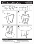 96BDTCN2AUBK_Cosmo Canary Table_Assembly Instructions