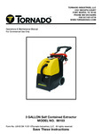 TORNADO 98103 SELF-CONTAINED PULL BEHIND CARPET EXTRACTOR manual TORNADO 98103 SELF-CONTAINED PULL BEHIND CARPET EXTRACTOR manual