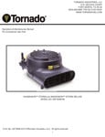 TORNADO 98780 WINDSHEAR STORM 3-SPEED COMPACT AIR MOVER WITH KICKSTAND AND DAISY CHAIN manual TORNADO 98780 WINDSHEAR STORM 3-SPEED COMPACT AIR MOVER WITH KICKSTAND AND DAISY CHAIN manual