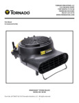 TORNADO 98780 WINDSHEAR STORM 3-SPEED COMPACT AIR MOVER WITH KICKSTAND AND DAISY CHAIN parts manual TORNADO 98780 WINDSHEAR STORM 3-SPEED COMPACT AIR MOVER WITH KICKSTAND AND DAISY CHAIN parts manual