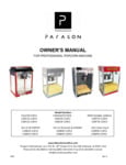 Paragon 8 oz. Popcorn Manual Paragon 8 oz. Popcorn Manual