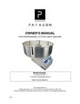 7105100 Cotton Candy Machine Owners Manual 7105100 Cotton Candy Machine Owners Manual