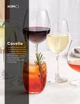 Acopa Covella Glassware Sell Sheet